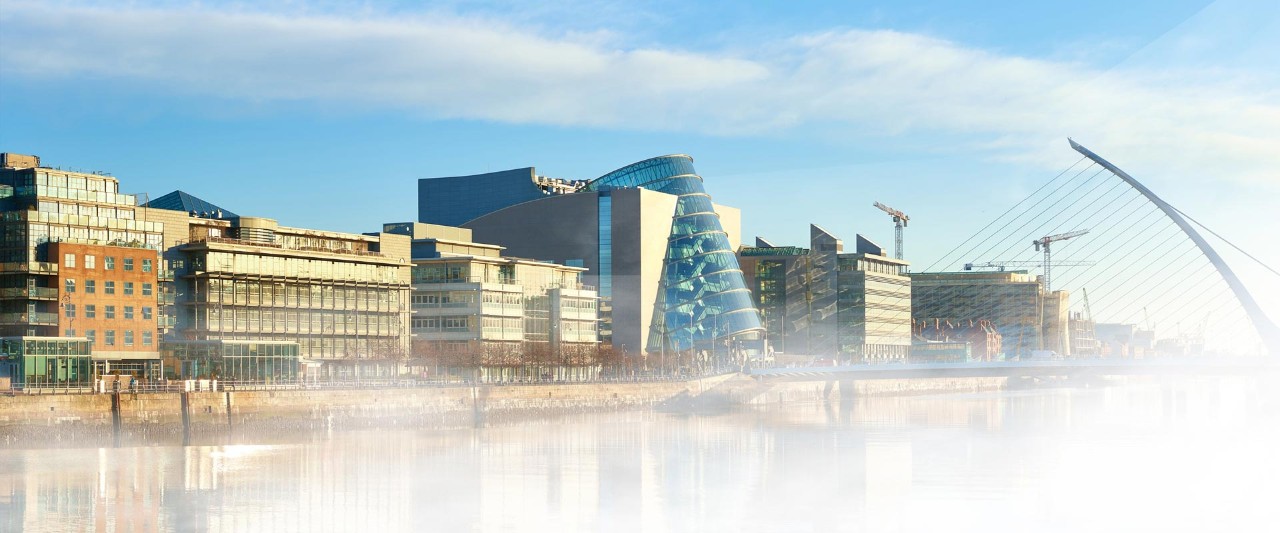 Dublin-Business-District-Waterfront-Skyline-Modern-Office-Buildings-Along-the-River-Liffey