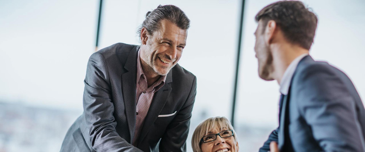 People meeting in the office