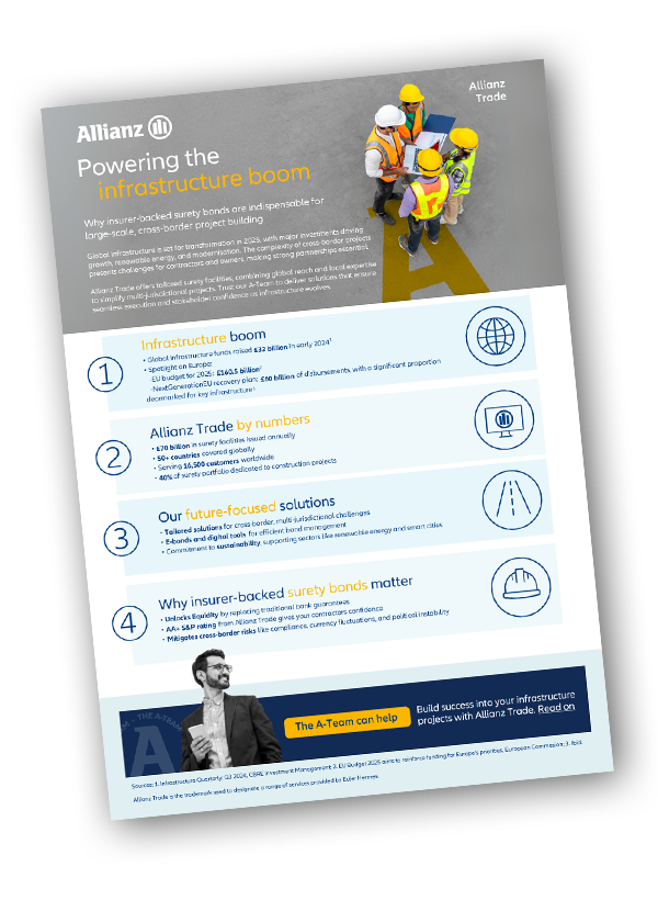 Surety bonds: Essential tools in international infrastructure - cover