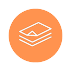 stack of paper icon