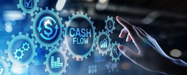 roues décrivant le fonctionnement du cashflow