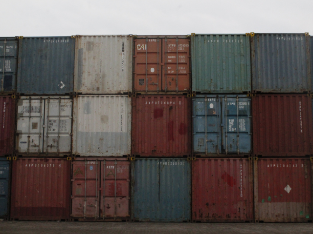Pile di container