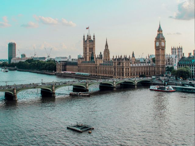 Vista panoramica di Londra