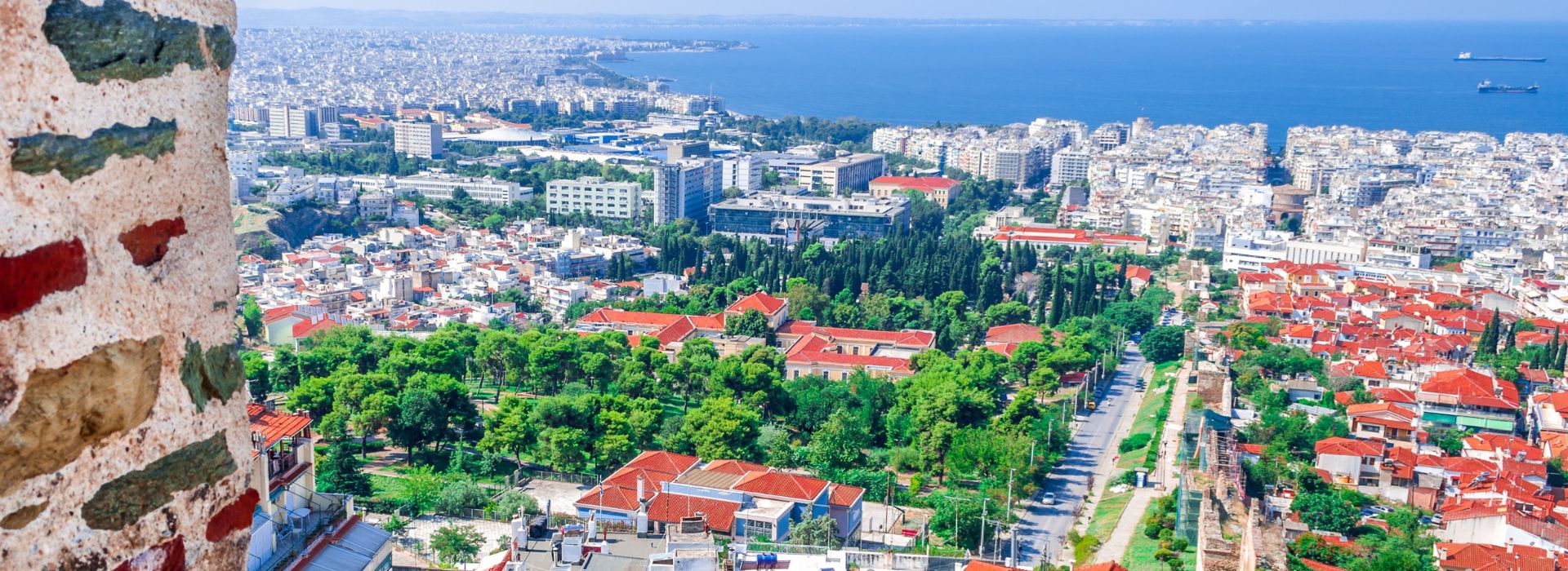 Città europea vista dall'alto