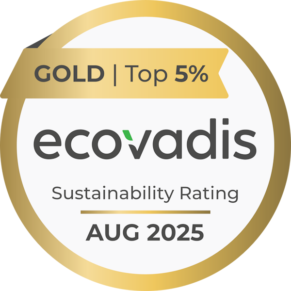 Ecovadis Gold Medaille 2025